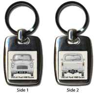 Ford Escort 100E 1955-61 Keyring 5